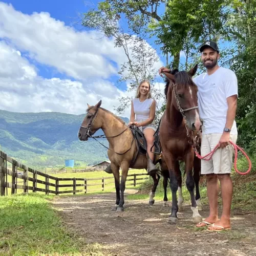 Passeio a cavalo na Pousada di Venezia